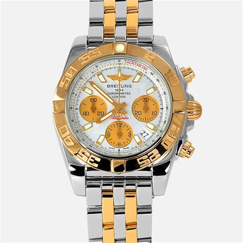 breitling chronomat 18k gold rose|breitling chronomat 41 for sale.